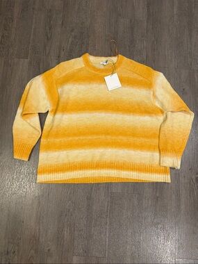 pistola Yellow Ombre Crewneck Sweater